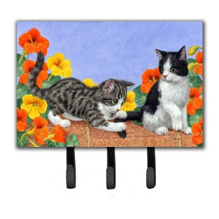 Jensendistributionservices Kittens on Wall Leash or Key Holder MI2088699